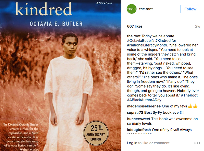 Octavia Butler-KindredInstagram